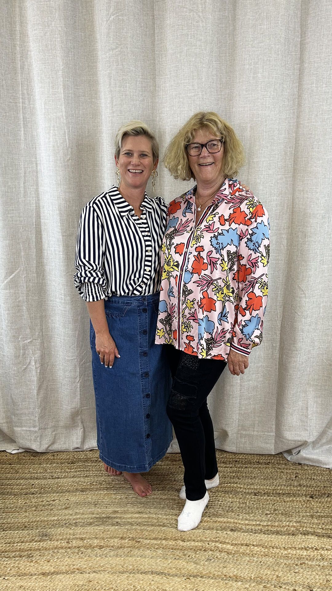 style items clothing on different bodies